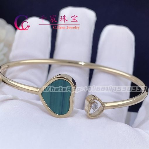 Chopard Happy Hearts Bangle 18K Yellow Gold 857482-5105