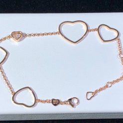 Chopard Happy Hearts Bracelet Rose Gold 857482-5001