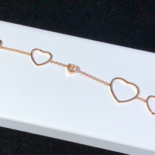 Chopard Happy Hearts Bracelet Rose Gold 857482-5001