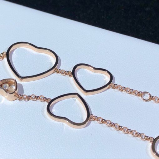 Chopard Happy Hearts Bracelet Rose Gold 857482-5001