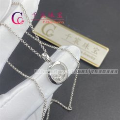 Chopard Happy Diamonds Icons Pendant White Gold Diamonds 79A018-1001