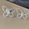 Graff Butterfly Silhouette Mini Diamond Earrings RGE1810