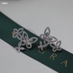 Graff Triple Butterfly Silhouette Diamond Earrings RGE1610