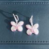 Graff Baby Princess Butterfly Earrings with Diamonds and Pink and Purple Sapphires RGE1184