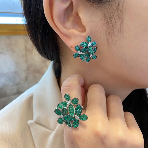 Graff Butterfly Pave Earrings RGE872