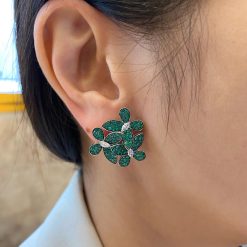 Graff Butterfly Pave Earrings RGE872