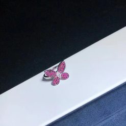 Graff Butterfly Pavé Red Sapphire Ring RGR209