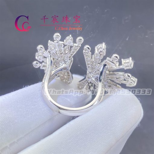 Graff New Dawn Multi-Shape Double Diamond Ring RGR745