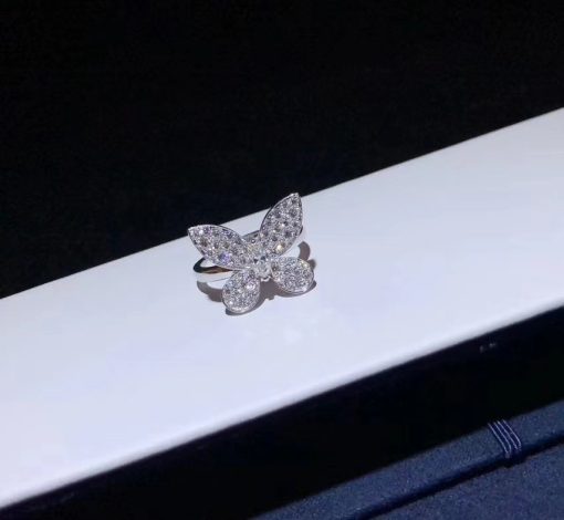 Graff Pavé Butterfly Diamond Ring RGR209