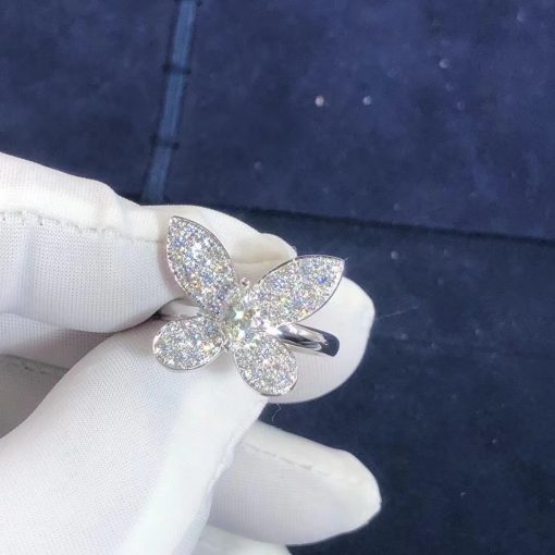 Graff Pavé Butterfly Diamond Ring RGR209