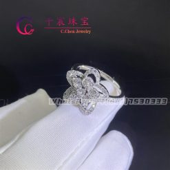 Graff Wild Flower Diamond Ring Small Model RGR846