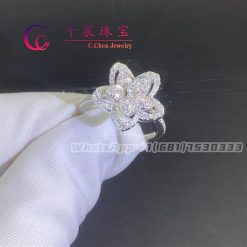 Graff Wild Flower Diamond Ring Small Model RGR846