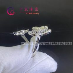 Graff Wild Flower Double Diamond Ring GR842