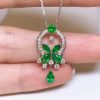 Graff Classic Butterfly Emeralds Suspension RGP271