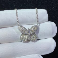 Graff Baby Princess Butterfly Diamond Pendant Necklace RGP600