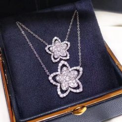 Graff Wild Flower Large Diamond Pendant RGP774