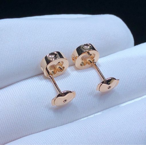 Louis Vuitton Empreinte Ear Studs, Pink Gold Q96579