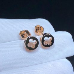 Louis Vuitton Empreinte Ear Studs, Pink Gold Q96579