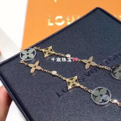 Louis Vuitton Idylle Blossom bracelet 3 golds and diamonds Q95286