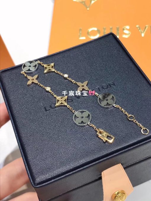 Louis Vuitton Idylle Blossom bracelet 3 golds and diamonds Q95286