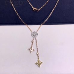 Louis Vuitton Idylle Blossom Y Pendant 3 Golds and Diamonds Q94329