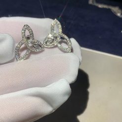 Harry Winston Lily Cluster Platinum Diamond Earrings EADPMQRFLC