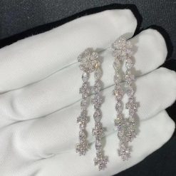 Harry Winston Forget-Me-Not Diamond Drop Earrings EADPDRFLRFMN