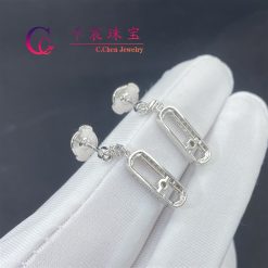 Messika Move Uno Stud White Gold For Her Diamond Earrings 05631-WG