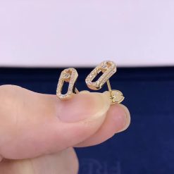 Messika Move Uno Yellow Gold For Her Diamond Earrings 05634-YG