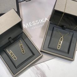 Messika Boucles d'oreilles Move 10th SM Yellow Gold For Her Diamond Earrings 10811-YG