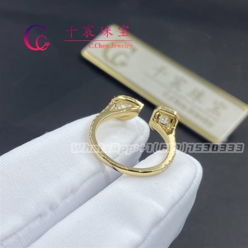 Messika My Twin Toi & Moi 0.15ct x2 Yellow Gold For Her Diamond Ring 06471-YG