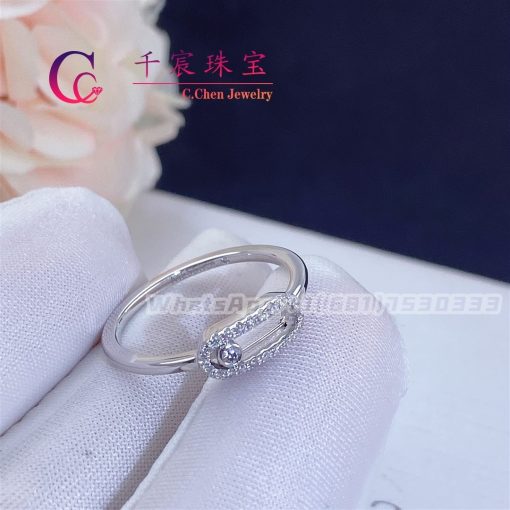 Messika Move Uno White Gold For Her Diamond Ring 04705-WG