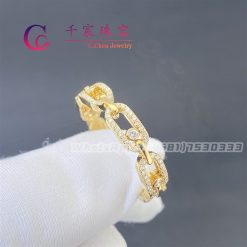 Messika Move Link Multi Pavé Yellow Gold For Her Diamond Ring 12012-YG