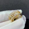 Messika Move Romane Pavé Yellow Gold For Her Diamond Ring 07128-YG