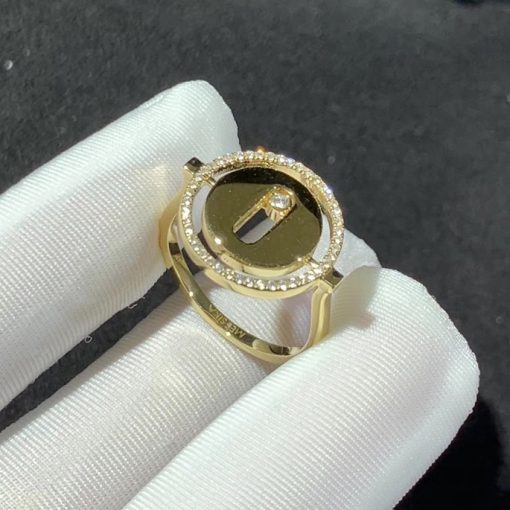 Messika Lucky Move SM Yellow Gold For Her Diamond Ring 07470-YG