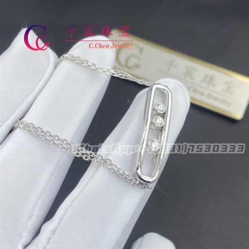 Messika Move Classique White Gold For Her Diamond Bracelet 03996-WG