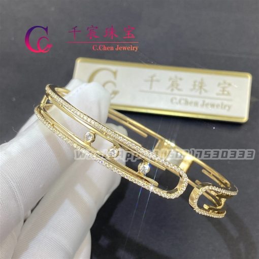 Messika Move 10th Bangle Yellow Gold For Her Diamond Bracelet 11426-YG