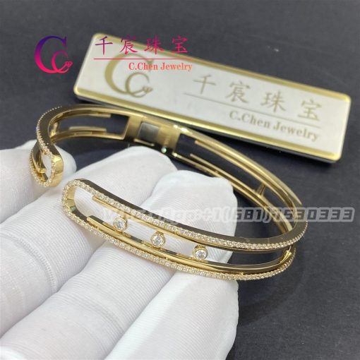 Messika Move 10th Bangle Yellow Gold For Her Diamond Bracelet 11426-YG