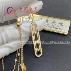 Messika Move 10th SM Necklace Yellow Gold For Her Diamond Necklace 10032-YG