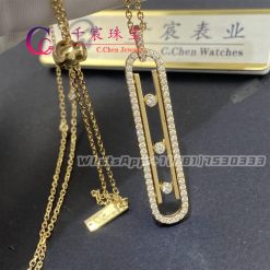 Messika Move 10th SM Necklace Yellow Gold For Her Diamond Necklace 10032-YG