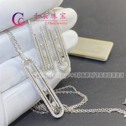 Messika Move 10th SM Necklace White Gold For Her Diamond Necklace 10032-WG