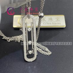 Messika Move 10th Anniversary White Gold For Her Diamond Necklace 07228-WG