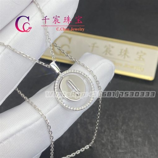 Messika Lucky Move SM White Gold For Her Diamond Necklace 07396-WG