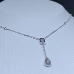 Messika My Twin Tie 0,10ct x2 White Gold Diamond Necklace 06693-WG