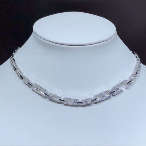 Messika Move Uno Multi Choker White Gold Diamond Necklace 12010-WG