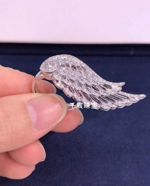 Garrard Wings Embrace Diamond Ring In 18ct White Gold 2016575 (5)