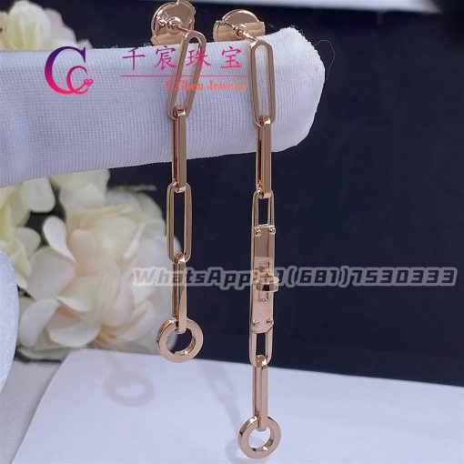 Hermes Paris Tpm Kelly Chaine Earrings 435367 (7)