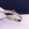 Hermes Collier De Chien Bracelet In Rose Gold Set With Diamonds H214444b (3)