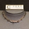 Hermes Kelly Chaine Choker Necklace Diamond Pave 18k Yellow Gold (1)