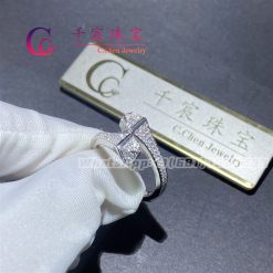 Marli Cleo Full Diamond Midi Slim Ring In White Gold Cleo R48 (2)